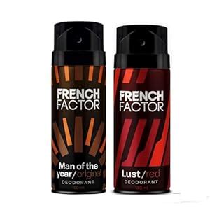 Buy French Factor Deodorant Body Spray For Man Long Lasting Intense ...