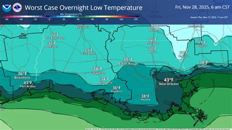 US - Nov 27, 2pm -- Cold tonight into tomorrow morning. Lows in ...