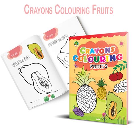 Crayons Colouring Books for Kids (Set of 8 Books) - Alphabet, Animals,
