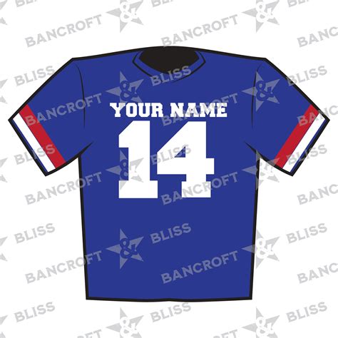 Football Jersey SVG Football SVG Jersey Style Clip Art Jersey - Etsy Canada