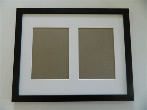 Custom 11 x 14 Black Picture Frame Collage Mat Ready