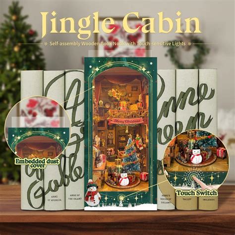 ROCOXIA Jingle Cabin DIY Book Nook Kit | Touch Light, India | Ubuy