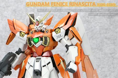 GUNDAM GUY: MG 1/100 Gundam Fenice Rinascita - Painted Build