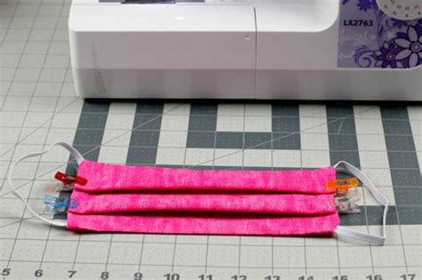 Homemade Cloth Face Mask Pattern 的图像结果