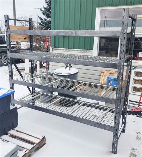 HEAVY DUTY METAL SHELVING