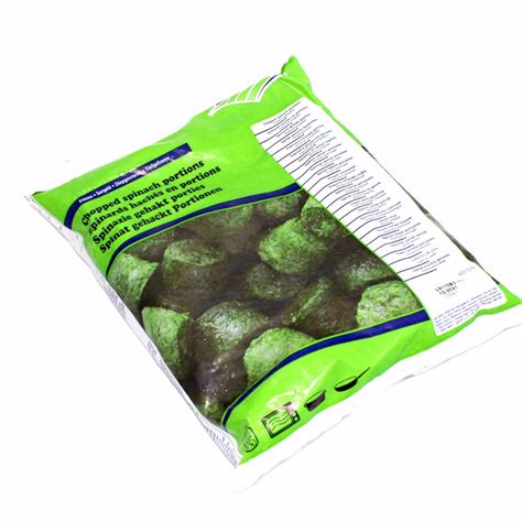 Frozen Chopped Spinach 1Kg. Yaşar Halim — Your Mediterranean Market ...