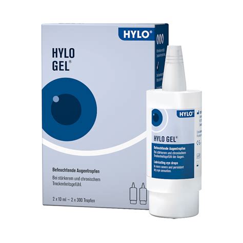 HYLO GEL eye drops 2 x 10 ml - Eye care | Discountlens.ch
