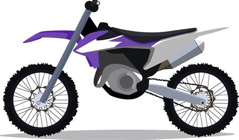 Motocross Bike Clipart