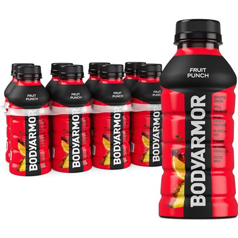 BODYARMOR Fruit Punch Sports Drink, 12 Fl. Oz., Multi-Pack of 8 ...