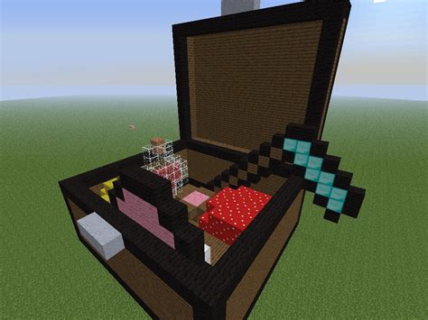 Image result for Minecraft Giant Chest Tutorial