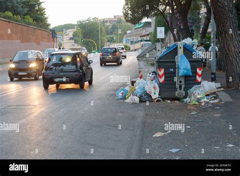 Image result for Rome Garbage Problem