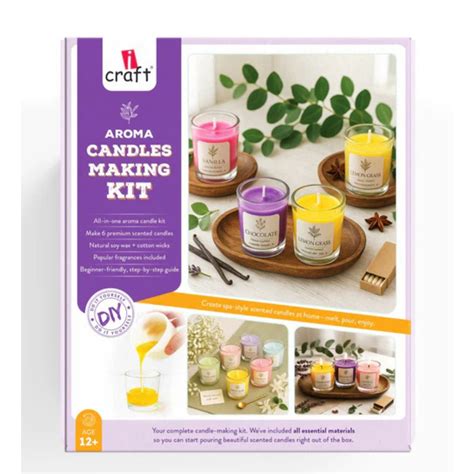 DIY Aroma Soy Candle Making Kit — Mango