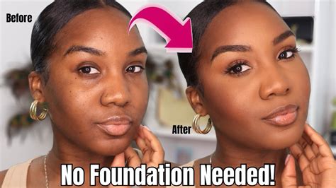 Easy No Foundation Makeup Tutorial Perfect For Beginners! - YouTube