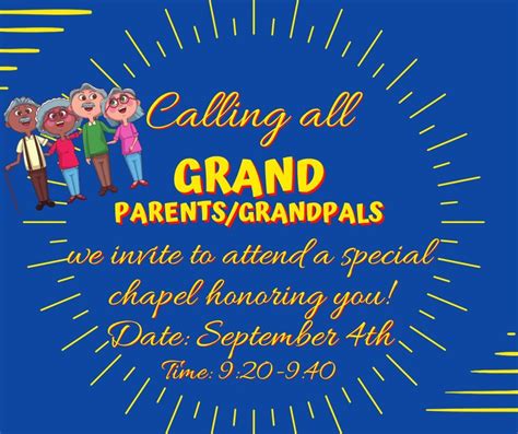 Grandparents and Grandpals Special Chapel, 680 Mayport Road, Atlantic ...