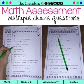 Image result for Grade 2 Math Assessment Test Problem Solving
