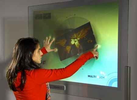 DISPLAX turns any non-conductive surface into a giant multi-touch screen