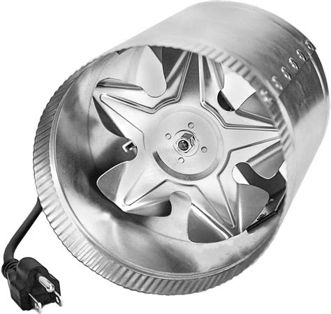 Buy iPower 4 Inch 100 CFM Booster Fan Inline Duct Vent Blower for HVAC ...