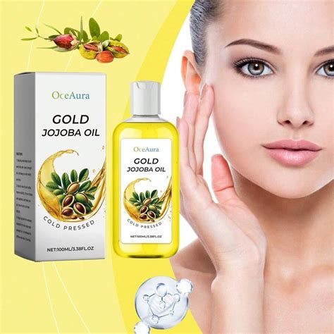 Aceite esencial multiusos de Jojoba, aceite humectante a base de ...