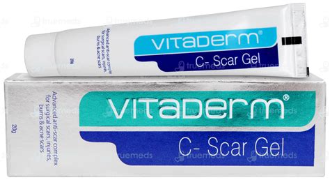 Vitaderm C Scar Gel 20 Gm - Uses, Side Effects, Dosage, Price | Truemeds