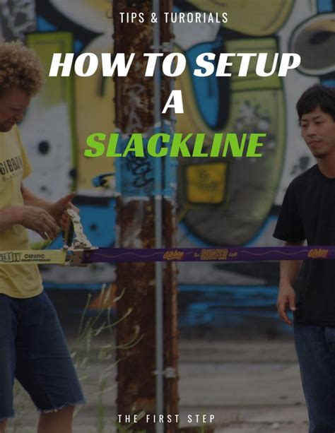 How to Setup Slackline 的图像结果