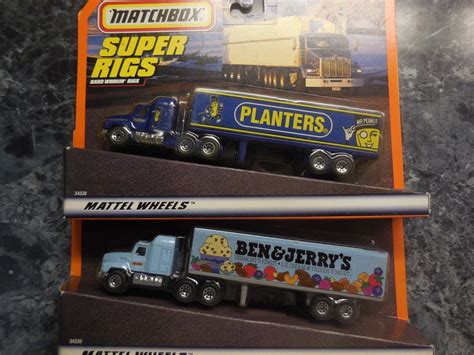 Buy 2 1997 matchbox super rigs/ planters peanuts/ ben and jerrys ice ...
