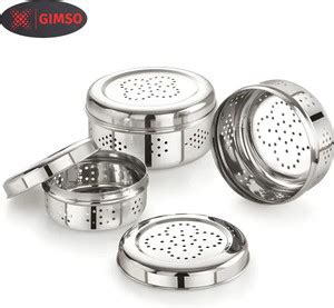 GIMSO Stainless Steel Coriander Box Fridge storage container Colander ...
