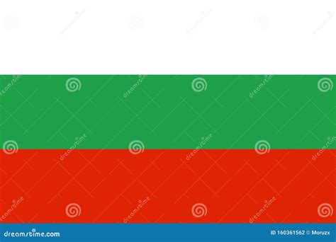 Bulgarian Flag. Bulgaria Country National Flag. Stock Vector ...