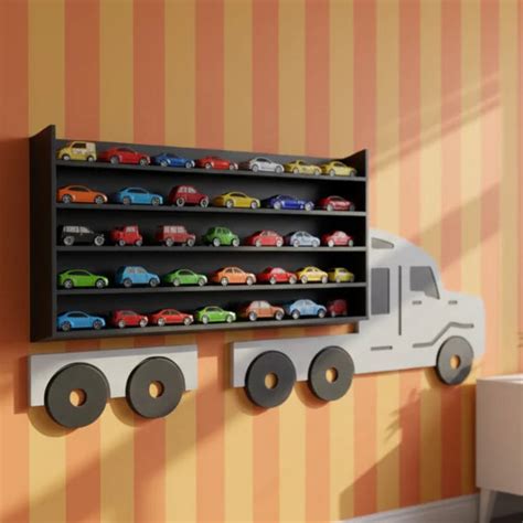Truck-Shaped Diecast Display Rack for Collectors | Cocoland Toys