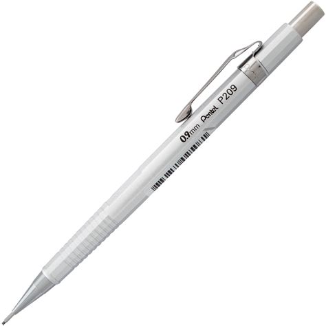 Pentel Sharp Mechanical Pencil, .9mm, Metallic Silver - Walmart.com ...