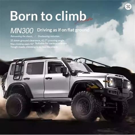 MN300 4WD RC Tank Crawler | Off-Road Climbing Vehicle RTR