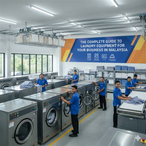 Malaysia’s Ultimate Guide to Commercial Laundry Equipment for Businesses
