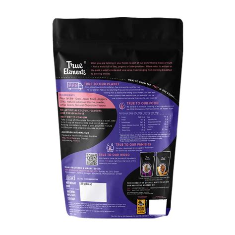 Buy TRUE ELEMENTS CHOCOLATE PANCAKE MIX - 250GMS Online & Get Upto 60% ...
