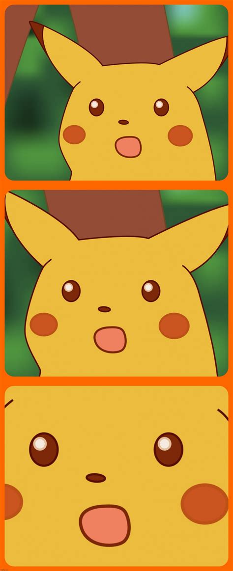 Surprised Pikachu Meme Template