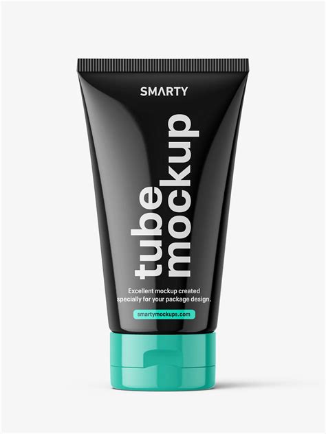 Glossy tube mockup / Fi50 H125 - Mockups Design