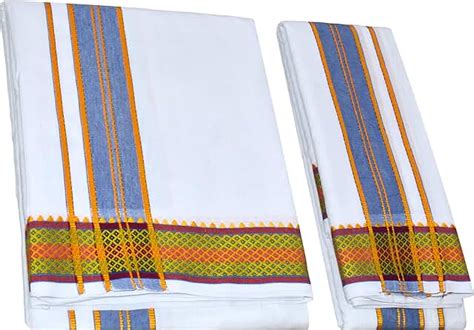 Amazon.in: Multicoloured - Men's Dhotis & Mundus / Men's Dhoties ...