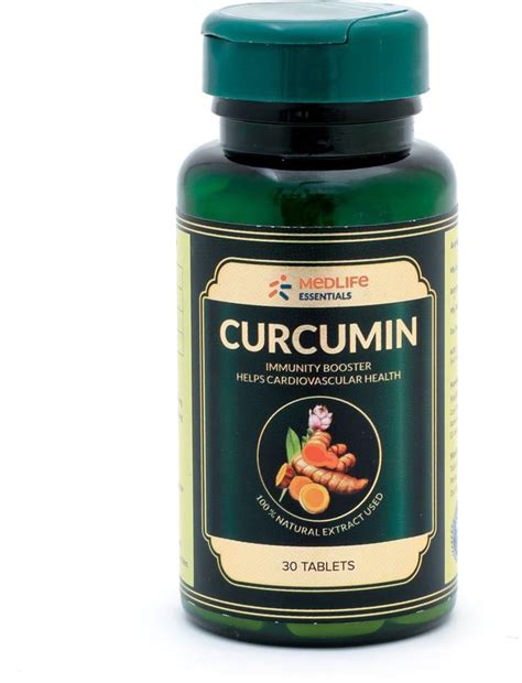 Medlife Essentials Curcumin Tablet Price in India - Buy Medlife ...