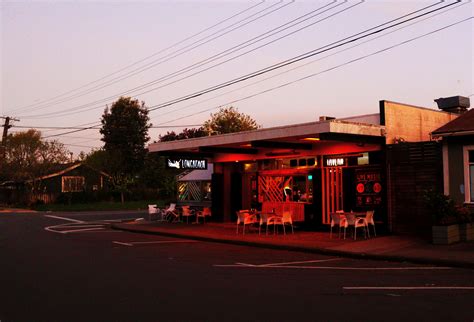 Long Beach café, Tutere St evening view | Waikanae Watch