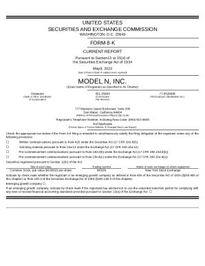 On May9, 2023, the Company issued a press release announcing its ...