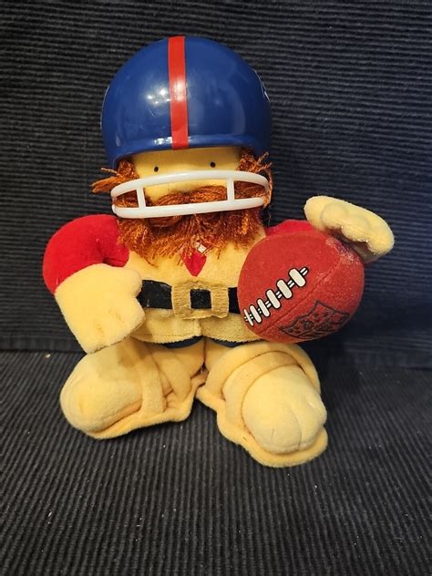 Vintage 1983 NEW YORK GIANTS NFL Huddles 1983 Plush Stuffed Mascot ...