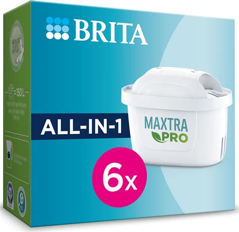 BRITA MAXTRA PRO Pure Performance Water Filter Cartridge - 6 Pack ...