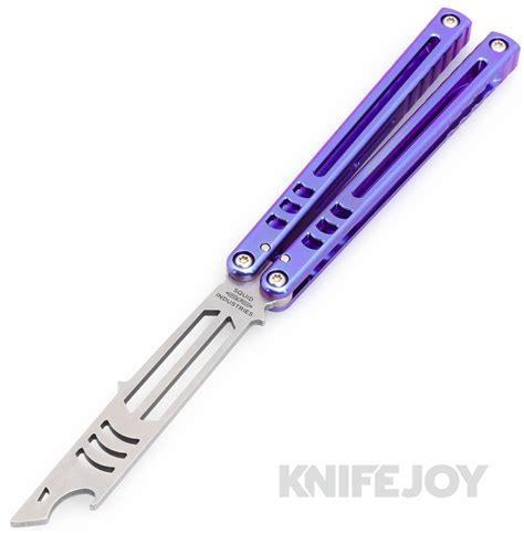 Squid Industries Knives Madko Trainer Balisong Butterfly Knife Satin B ...
