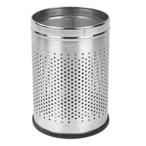 Ozone OHZ-BN-OPPR-12L Stainless Steel 12-Liter Open Bin (Silver ...