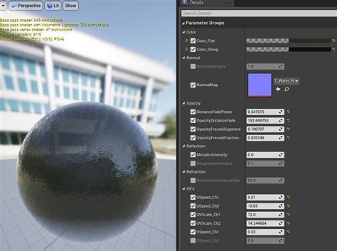 Image result for Unreal Water Shader Tutorial