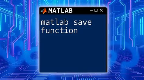 Image result for How to Save Functions in MATLAB