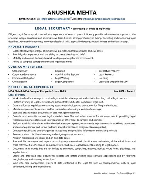 Court Secretary Job Description - prntbl.concejomunicipaldechinu.gov.co