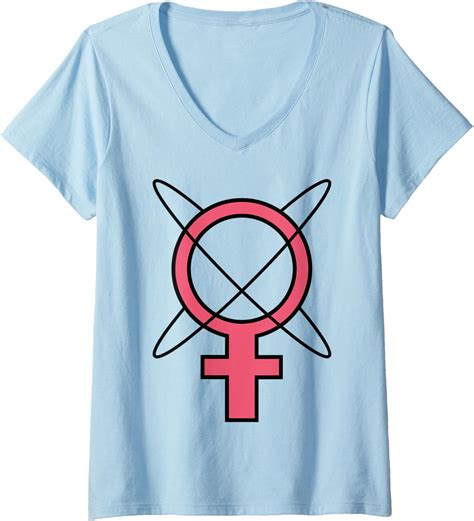 Invincible Animated - Atom Eve Symbol V-Neck T-Shirt India | Ubuy