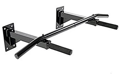 Body Maxx Wall Mount Workout Bar-Heavy Duty Chin up Bar with 4 Foam ...