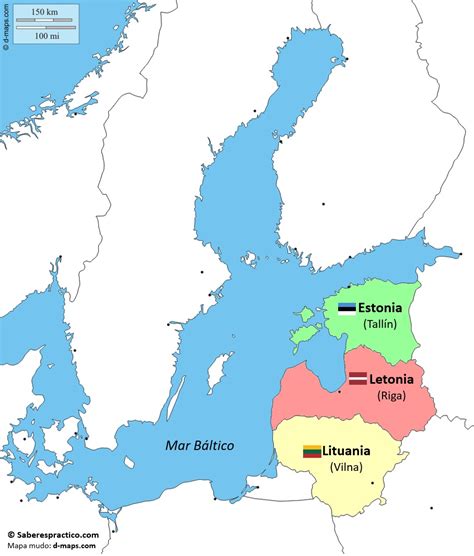 Países bálticos: ¿Dónde están? ¿Cuáles son? (mapa) | Saber es práctico