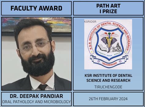 Award — ORAL PATHOLOGY-SAVEETHA