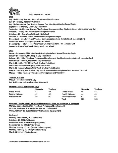 District 93 Calendar - Printable And Enjoyable Learning